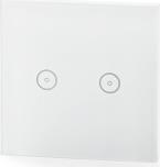 WIFIWS20WT WIFI SMART LIGHT SWITCH DUAL NEDIS