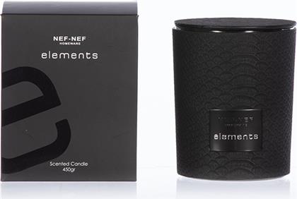ΑΡΩΜΑΤΙΚΟ ΚΕΡΙ ELEMENTS 25 450GR NEF-NEF HOMEWARE BLACK NEF NEF
