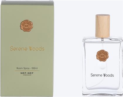 ΑΡΩΜΑΤΙΚΟ ΣΠΡΕΥ ΧΩΡΟΥ SERENE WOOD 100ML NEF-NEF HOMEWARE GREEN NEF NEF