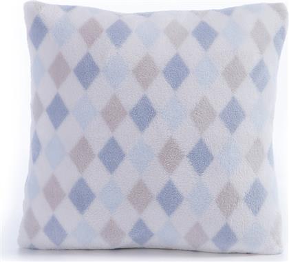 ΔΙΑΚΟΣΜΗΤΙΚΟ ΜΑΞΙΛΑΡΙ 35X35 SWEET RHOMBUS BLUE (35X35) NEF NEF