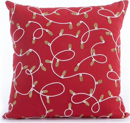 ΔΙΑΚΟΣΜΗΤΙΚΟ ΜΑΞΙΛΑΡΙ 45X45 ELEGANT CHRISTMAS RED (45X45) NEF NEF