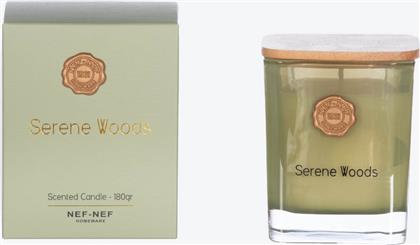 ΑΡΩΜΑΤΙΚΟ ΚΕΡΙ 180GR NEF-NEF HOMEWARE SERENE WOODS NEF NEF
