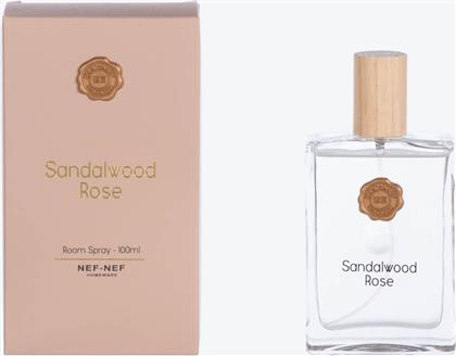 ΑΡΩΜΑΤΙΚΟ ΣΠΡΕΥ ΧΩΡΟΥ 100ML NEF-NEF HOMEWARE SANDALWOOD ROSE NEF NEF