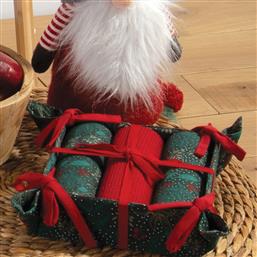 ΧΡΙΣΤΟΥΓΕΝΝΙΑΤΙΚΑ ΠΟΤΗΡΟΠΑΝΑ ΔΩΡΟΥ (ΣΕΤ 3ΤΜΧ) NEF-NEF HOMEWARE LEAVES NEF NEF