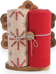 ΧΡΙΣΤΟΥΓΕΝΝΙΑΤΙΚΑ ΠΟΤΗΡΟΠΑΝΑ ΜΕ ΔΙΑΚΟΣΜΗΤΙΚΗ ΧΙΟΝΟΝΙΦΑΔΑ (ΣΕΤ 3 ΤΜΧ) NEF-NEF HOMEWARE SNOWFLAKE NEF NEF