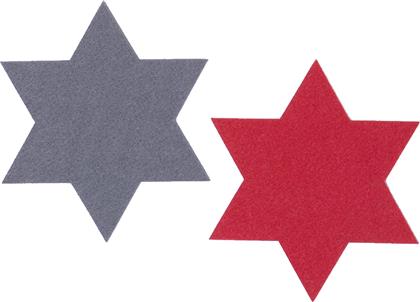 ΧΡΙΣΤΟΥΓΕΝΝΙΑΤΙΚΑ ΣΟΥΠΛΑ (ΣΕΤ 2ΤΜΧ) NEF-NEF HOMEWARE FELT STAR RED NEF NEF