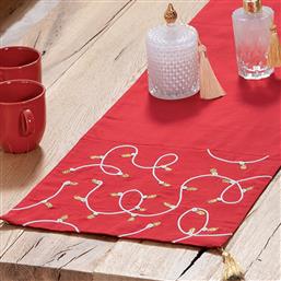 ΧΡΙΣΤΟΥΓΕΝΝΙΑΤΙΚΗ ΤΡΑΒΕΡΣΑ (33X150) NEF-NEF HOMEWARE ELEGANT CHRISTMAS LIGHTS NEF NEF