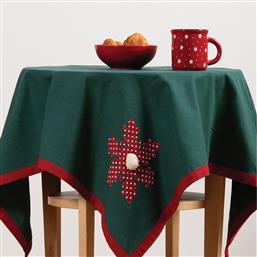 ΧΡΙΣΤΟΥΓΕΝΝΙΑΤΙΚΟ ΚΑΡΕ (100X100) NEF-NEF HOMEWARE HAPPY SNOWFLAKE NEF NEF