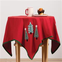 ΧΡΙΣΤΟΥΓΕΝΝΙΑΤΙΚΟ ΚΑΡΕ (100X100) NEF-NEF HOMEWARE JINGLE BELLS NEF NEF