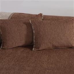 ΔΙΑΚΟΣΜΗΤΙΚΟ ΜΑΞΙΛΑΡΙ 2 ΟΨΕΩΝ (40X55) NEF-NEF HOMEWARE TANGER BROWN/ECRU NEF NEF