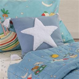 ΔΙΑΚΟΣΜΗΤΙΚΟ ΜΑΞΙΛΑΡΙ (35X35) NEF-NEF HOMEWARE HUGGING STAR BLUE NEF NEF
