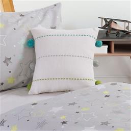 ΔΙΑΚΟΣΜΗΤΙΚΟ ΜΑΞΙΛΑΡΙ (35X35) NEF-NEF HOMEWARE LINE AQUA/LIME NEF NEF