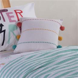 ΔΙΑΚΟΣΜΗΤΙΚΟ ΜΑΞΙΛΑΡΙ (35X35) NEF-NEF HOMEWARE LINE CORAL/YELLOW NEF NEF
