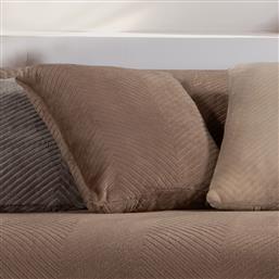 ΔΙΑΚΟΣΜΗΤΙΚΟ ΜΑΞΙΛΑΡΙ FLEECE (45X45) NEF-NEF HOMEWARE DAKARI BROWN NEF NEF
