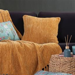 ΔΙΑΚΟΣΜΗΤΙΚΟ ΜΑΞΙΛΑΡΙ FLEECE (45X45) NEF-NEF HOMEWARE SPLENDID MUSTARD NEF NEF
