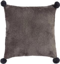 ΔΙΑΚΟΣΜΗΤΙΚΟ ΜΑΞΙΛΑΡΙ FLEECE (50X50) NEF-NEF HOMEWARE MIARIS TAUPE NEF NEF
