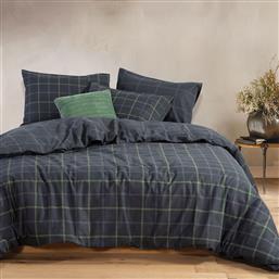 ΦΑΝΕΛΕΝΙΑ ΣΕΝΤΟΝΙΑ KING SIZE (ΣΕΤ) NEF-NEF HOMEWARE FLANNEL NAIBERG DENIM NEF NEF