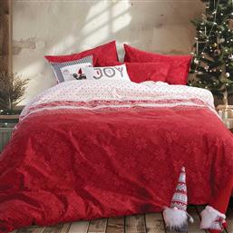 ΦΑΝΕΛΕΝΙΑ ΣΕΝΤΟΝΙΑ ΜΟΝΑ (ΣΕΤ) NEF-NEF HOMEWARE HOLLY JOLLY RED NEF NEF