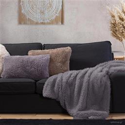 ΓΟΥΝΙΝΗ ΚΟΥΒΕΡΤΑ ΚΑΝΑΠΕ (130X170) NEF-NEF HOMEWARE IVERSON 23 GREY NEF NEF