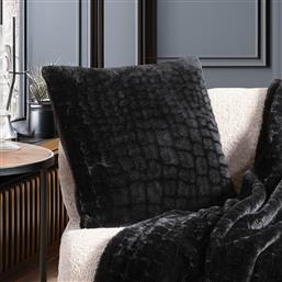 ΓΟΥΝΙΝΟ ΔΙΑΚΟΣΜΗΤΙΚΟ ΜΑΞΙΛΑΡΙ (45X45) NEF-NEF HOMEWARE MENTOR BLACK NEF NEF
