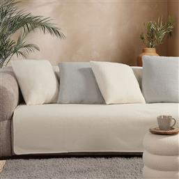 ΓΟΥΝΙΝΟ ΡΙΧΤΑΡΙ ΤΡΙΘΕΣΙΟΥ ΚΑΝΑΠΕ (180X300) NEF-NEF HOMEWARE BREDA ECRU NEF NEF