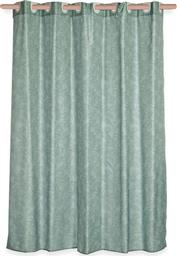 ΚΟΥΡΤΙΝΑ ΜΠΑΝΙΟΥ (180X180) ΜΕ ΤΡΟΥΚΣ NEF-NEF HOMEWARE DAZIER FROSTY GREEN NEF NEF