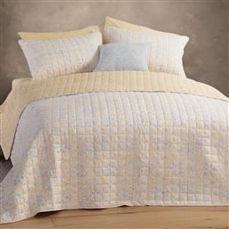 ΚΟΥΒΕΡΛΙ ΗΜΙΔΙΠΛΟ (180X240) 2 ΟΨΕΩΝ NEF-NEF HOMEWARE ROMAN YELLOW NEF NEF