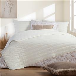 ΚΟΥΒΕΡΛΙ ΗΜΙΔΙΠΛΟ (180X240) NEF-NEF HOMEWARE COLORFULL ECRU NEF NEF