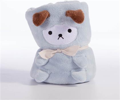 ΚΟΥΒΕΡΤΑ FLEECE ΑΓΚΑΛΙΑΣ (80X110) NEF-NEF HOMEWARE BABY LOVELY SHEEP L.BLUE NEF NEF