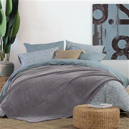 ΚΟΥΒΕΡΤΑ FLEECE ΥΠΕΡΔΙΠΛΗ (220X240) NEF-NEF HOMEWARE COSY L.GREY NEF NEF