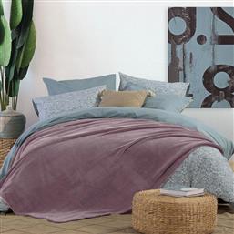 ΚΟΥΒΕΡΤΑ FLEECE ΥΠΕΡΔΙΠΛΗ (220X240) NEF-NEF HOMEWARE COSY MAUVE NEF NEF