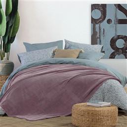 ΚΟΥΒΕΡΤΑ FLEECE ΜΟΝΗ (160X220) NEF-NEF HOMEWARE COSY MAUVE NEF NEF