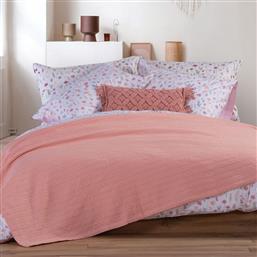 ΚΟΥΒΕΡΤΑ ΠΙΚΕ ΥΠΕΡΔΙΠΛΗ (220X240) NEF-NEF HOMEWARE COOL SALMON NEF NEF