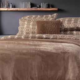 ΚΟΥΒΕΡΤΑ ΒΕΛΟΥΤΕ ΥΠΕΡΔΙΠΛΗ (230X240) NEF-NEF HOMEWARE ELEMENTS VELOSSO MOCCA NEF NEF