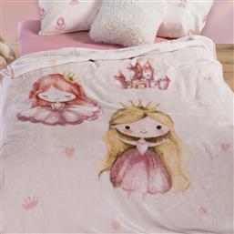 ΚΟΥΒΕΡΤΑ ΒΕΛΟΥΤΕ ΜΟΝΗ (160X220) NEF-NEF HOMEWARE JUNIOR OUR PRINCESS NEF NEF