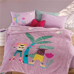 ΚΟΥΒΕΡΤΑ ΒΕΛΟΥΤΕ ΜΟΝΗ (160X220) NEF-NEF HOMEWARE JUNIOR ROLLER FRIENDS NEF NEF