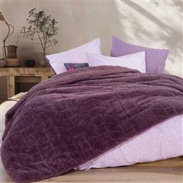 ΚΟΥΒΕΡΤΟΠΑΠΛΩΜΑ ΥΠΕΡΔΙΠΛΟ (220X240) NEF-NEF HOMEWARE DISTRICT MAUVE NEF NEF