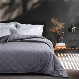 ΚΟΥΒΕΡΤΟΠΑΠΛΩΜΑ ΥΠΕΡΔΙΠΛΟ (230X240) NEF-NEF HOMEWARE ELEMENTS KOTLER GREY AW25 NEF NEF