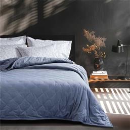ΚΟΥΒΕΡΤΟΠΑΠΛΩΜΑ KING SIZE (270X280) NEF-NEF HOMEWARE ELEMENTS KOTLER DENIM AW25 NEF NEF