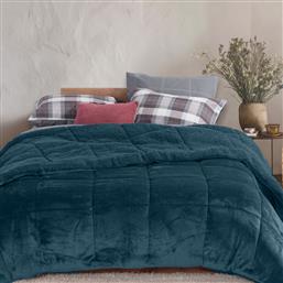 ΚΟΥΒΕΡΤΟΠΑΠΛΩΜΑ ΜΟΝΟ (160X220) NEF-NEF HOMEWARE SINGULAR BLUE NEF NEF