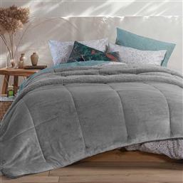 ΚΟΥΒΕΡΤΟΠΑΠΛΩΜΑ ΜΟΝΟ (160X220) NEF-NEF HOMEWARE SINGULAR 24 GREY NEF NEF