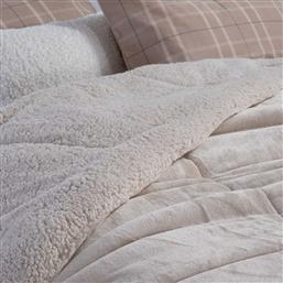 ΚΟΥΒΕΡΤΟΠΑΠΛΩΜΑ ΜΟΝΟ (160X220) NEF-NEF HOMEWARE SINGULAR 24 NATURAL NEF NEF