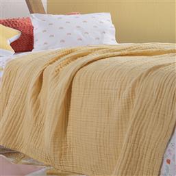 ΚΟΥΒΕΡΤΟΡΙΟ ΚΟΥΝΙΑΣ (110X150) NEF-NEF HOMEWARE WHISPER YELLOW NEF NEF