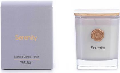 NEF-NEF ΑΡΩΜΑΤΙΚΟ ΚΕΡΙ ''SERENITY'' 180 GR - 036430 ΓΚΡΙ NEF-NEF HOMEWARE