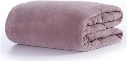 NEF-NEF ΚΟΥΒΕΡΤΑ FLEECE ΜΟΝΗ ''COSY'' 160 X 220 CM - 031659 ΜΟΒ ΣΚΟΥΡΟ NEF-NEF HOMEWARE