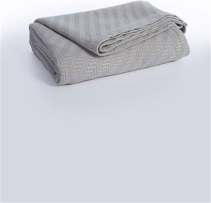 NEF-NEF ΚΟΥΒΕΡΤΑ ΥΠΕΡΔΙΠΛΗ ''CHEVIE'' 230 X 250 CM - 037532 ΓΚΡΙ NEF-NEF HOMEWARE