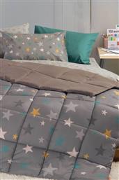 NEF-NEF ΠΑΙΔΙΚΟ ΜΟΝΟ ΠΑΠΛΩΜΑ ''ABOVE'' 160 Χ 220 CM - 038321 ΓΚΡΙ NEF-NEF HOMEWARE