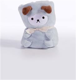 NEF-NEF ΒΡΕΦΙΚΗ ΚΟΥΒΕΡΤΑ ΑΓΚΑΛΙΑΣ FLEECE ''LOVELY SHEEP'' 80 X 110 CM - 038492 ΜΠΛΕ ΑΝΟΙΧΤΟ NEF-NEF HOMEWARE