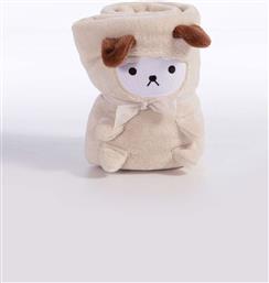 NEF-NEF ΒΡΕΦΙΚΗ ΚΟΥΒΕΡΤΑ ΑΓΚΑΛΙΑΣ FLEECE ''LOVELY SHEEP'' 80 X 110 CM - 038492 ΕΚΡΟΥ NEF-NEF HOMEWARE