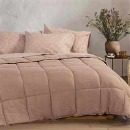 ΠΑΠΛΩΜΑ ΥΠΕΡΔΙΠΛΟ (220X240) 2 ΟΨΕΩΝ NEF-NEF HOMEWARE COLORFULL TAUPE NEF NEF